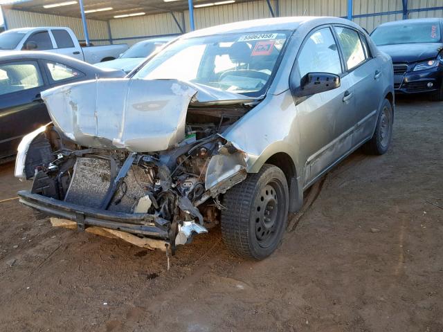 3N1AB6AP8AL705553 - 2010 NISSAN SENTRA 2.0 SILVER photo 2