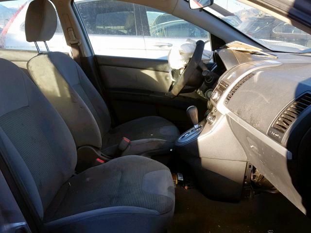 3N1AB6AP8AL705553 - 2010 NISSAN SENTRA 2.0 SILVER photo 5