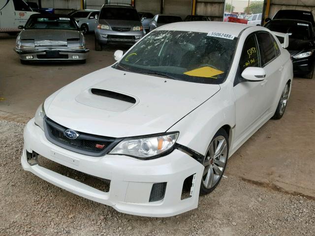 JF1GV8J65DL011880 - 2013 SUBARU IMPREZA WR WHITE photo 2