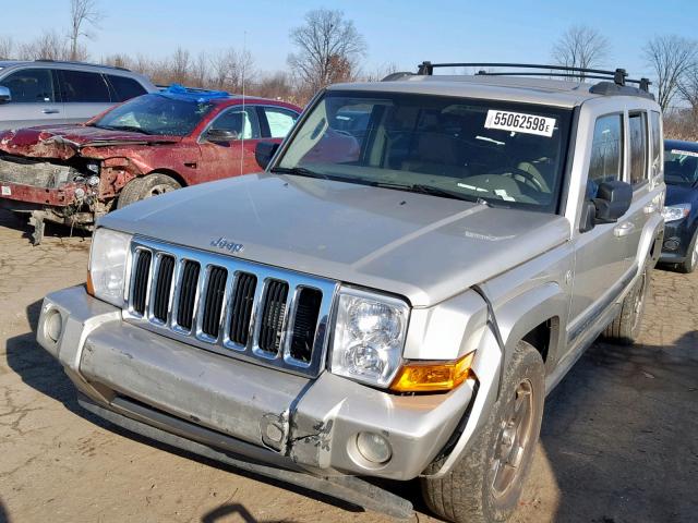 1J8HG48P17C527652 - 2007 JEEP COMMANDER Gümüş foto 2