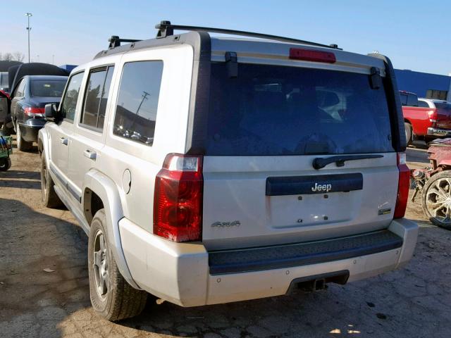 1J8HG48P17C527652 - 2007 JEEP COMMANDER Gümüş foto 3