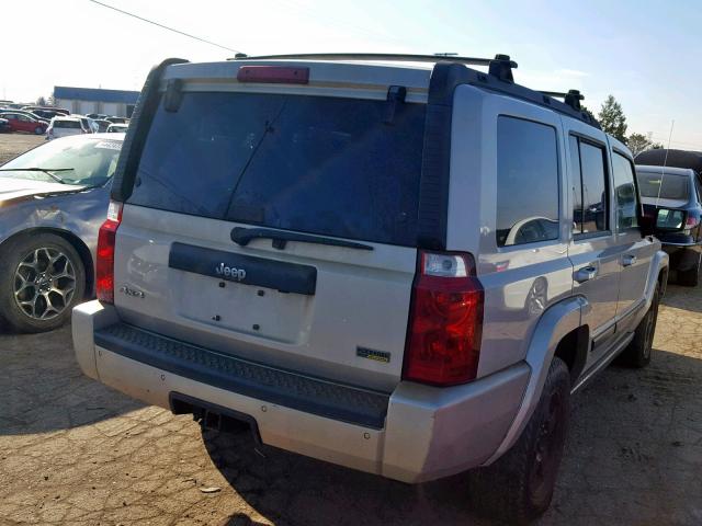 1J8HG48P17C527652 - 2007 JEEP COMMANDER Gümüş foto 4