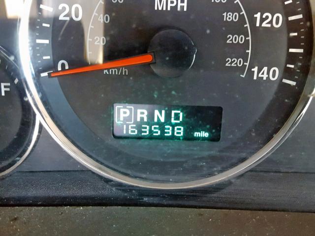 1J8HG48P17C527652 - 2007 JEEP COMMANDER Gümüş foto 8