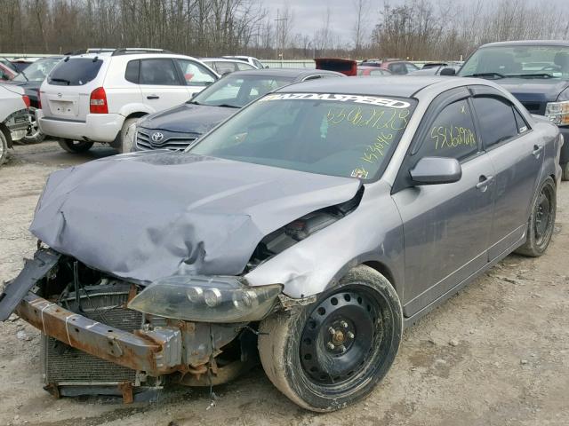 JM1GG12L761107427 - 2006 MAZDA SPEED 6 SILVER photo 2