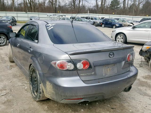 JM1GG12L761107427 - 2006 MAZDA SPEED 6 SILVER photo 3