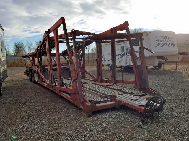 5E0AK14415G013601 - 2005 COTTRELL CAR HAULER RED photo 1