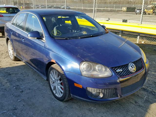 3VWWJ71K46M751430 - 2006 VOLKSWAGEN JETTA GLI BLUE photo 1