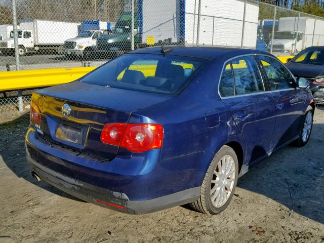 3VWWJ71K46M751430 - 2006 VOLKSWAGEN JETTA GLI BLUE photo 4