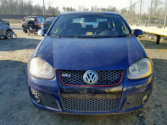 3VWWJ71K46M751430 - 2006 VOLKSWAGEN JETTA GLI BLUE photo 9