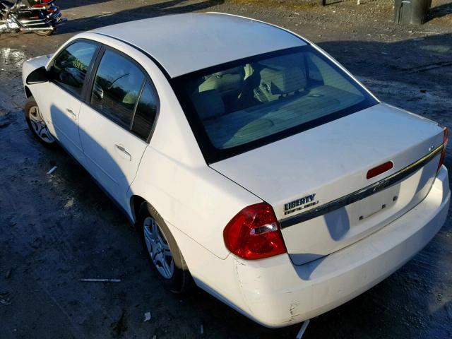 1G1ZS58F38F125874 - 2008 CHEVROLET MALIBU LS 白色 照片 3