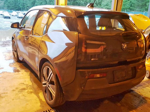 WBY1Z4C5XEV275568 - 2014 BMW I3 REX GRAY photo 3