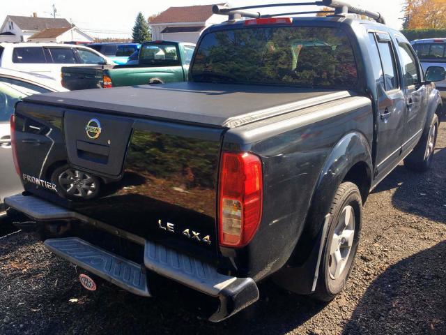 1N6AD07W06C414936 - 2006 NISSAN FRONTIER C BLACK photo 4