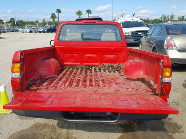 5TENL42N82Z068448 - 2002 TOYOTA TACOMA RED photo 6