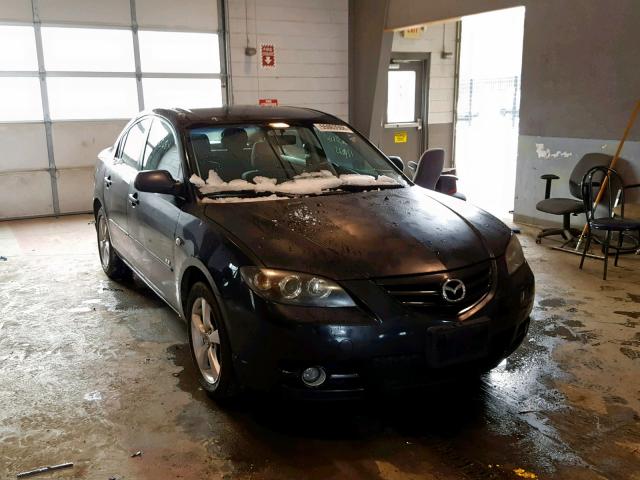 JM1BK324861413775 - 2006 MAZDA 3 S BLACK photo 1