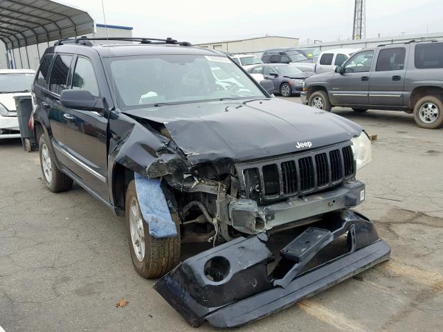 1J4HS58N35C632727 - 2005 JEEP GRAND CHER BLACK photo 1