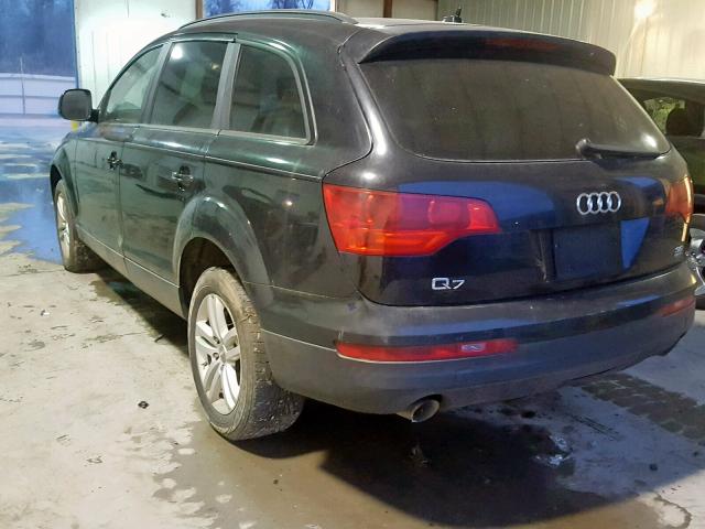 WA1AY74L08D053385 - 2008 AUDI Q7 3.6 QUA BLACK photo 3