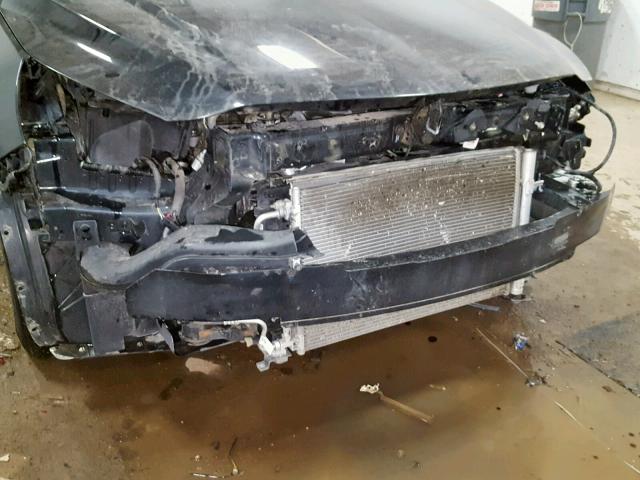 1G11C5SA1DF290081 - 2013 CHEVROLET MALIBU 1LT შავი ფოტო 9