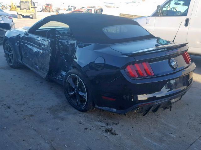 1FATP8FFXH5213495 - 2017 FORD MUSTANG GT BLACK photo 3