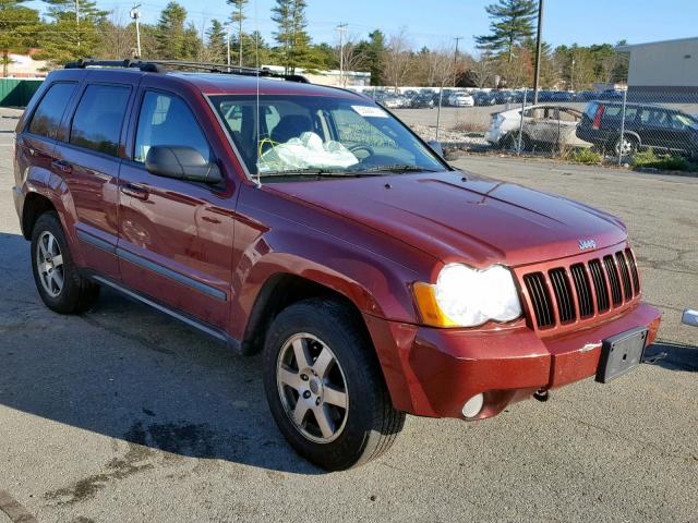 1J8GR48K68C147055 - 2008 JEEP GRAND CHER RED photo 1