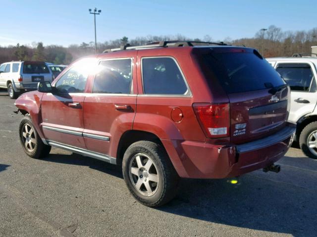 1J8GR48K68C147055 - 2008 JEEP GRAND CHER RED photo 3