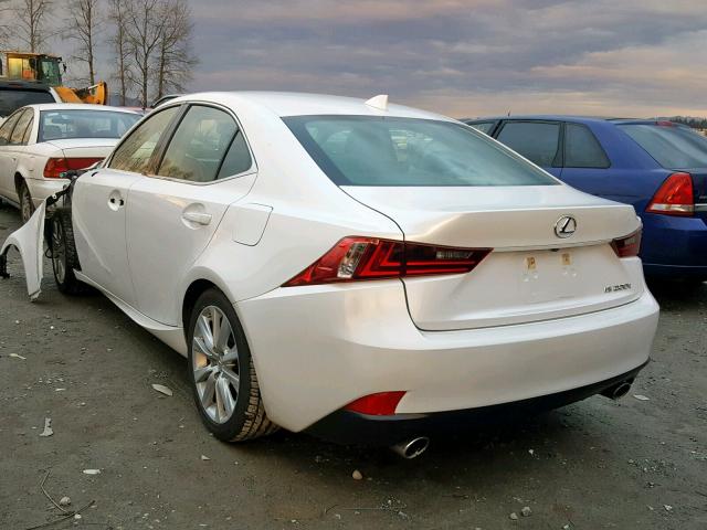 JTHBA1D22G5006546 - 2016 LEXUS IS 200T WHITE photo 3