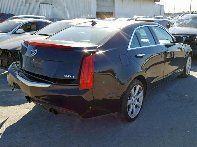 1G6AA5RX0E0101922 - 2014 CADILLAC ATS BLACK photo 4