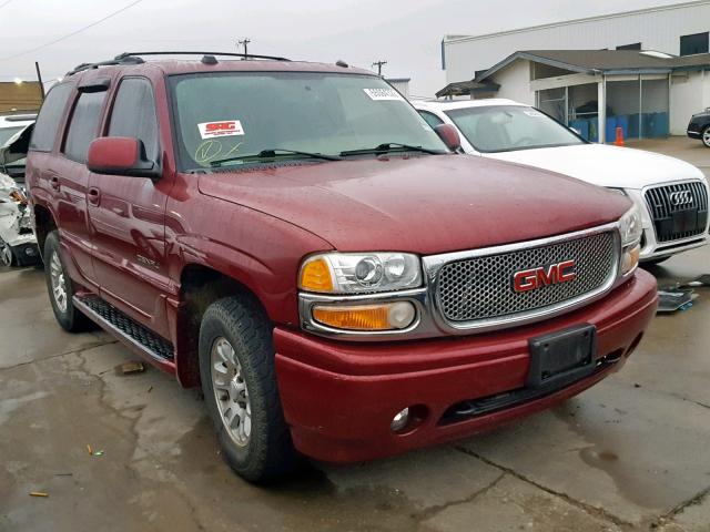 1GKEK63U05J168468 - 2005 GMC YUKON DENA BURGUNDY photo 1