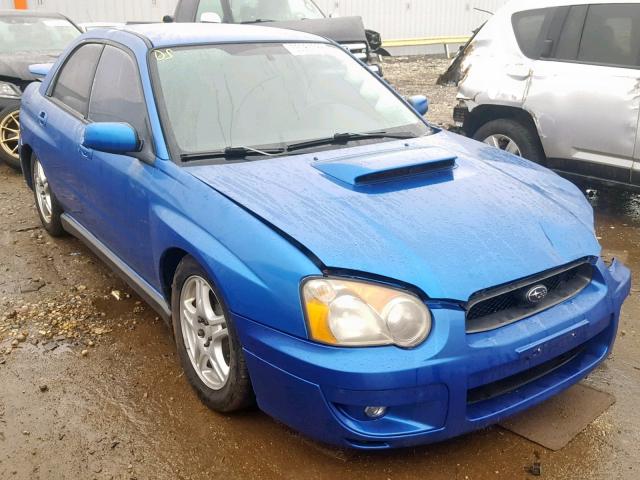 JF1GD29614G501746 - 2004 SUBARU IMPREZA WR BLUE photo 1