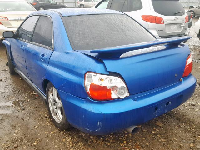 JF1GD29614G501746 - 2004 SUBARU IMPREZA WR BLUE photo 3