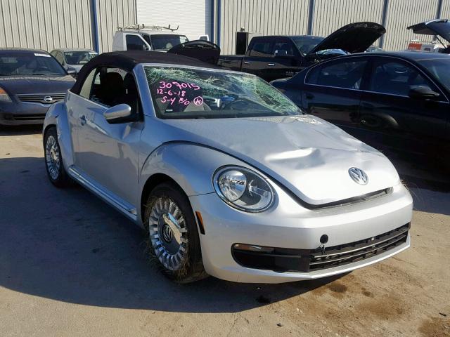 3VW507AT9GM803885 - 2016 VOLKSWAGEN BEETLE S/S SILVER photo 1