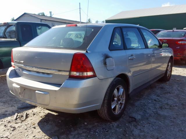 1G1ZT64835F160890 - 2005 CHEVROLET MALIBU MAX 银色 照片 4