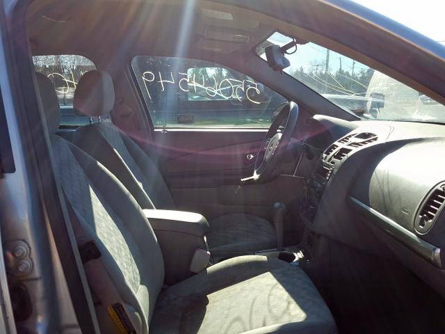 1G1ZT64835F160890 - 2005 CHEVROLET MALIBU MAX 银色 照片 5