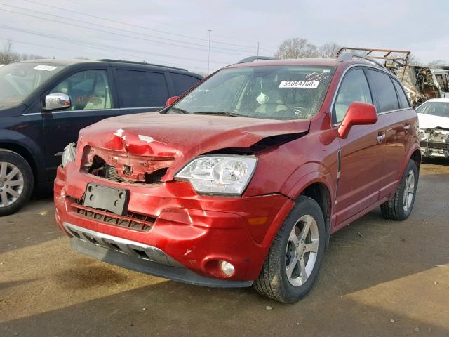 3GNFL4E53CS636171 - 2012 CHEVROLET CAPTIVA SP MAROON photo 2