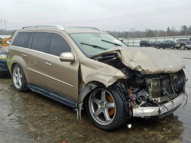 4JGBF71E59A464205 - 2009 MERCEDES-BENZ GL 450 4MA BROWN photo 1