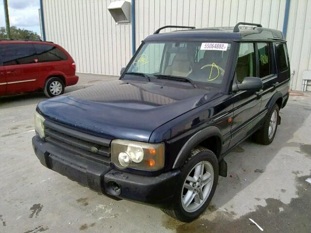 SALTY16443A774801 - 2003 LAND ROVER DISCOVERY BLUE photo 2