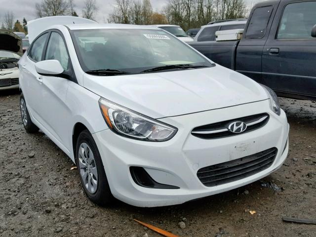 KMHCT4AE1HU334950 - 2017 HYUNDAI ACCENT SE WHITE photo 1