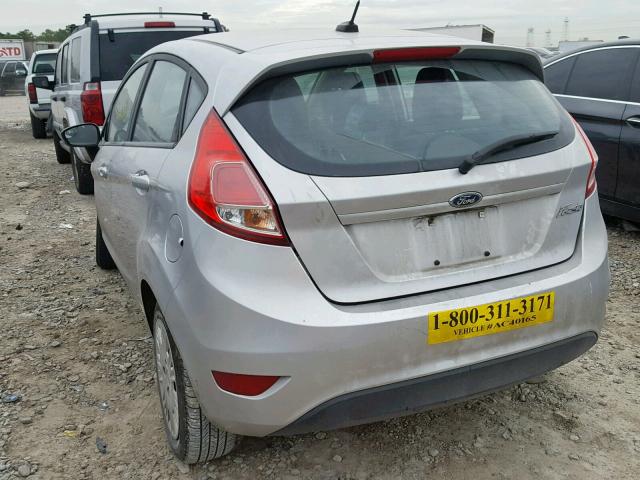 3FADP4TJ9GM187373 - 2016 FORD FIESTA S SILVER photo 3