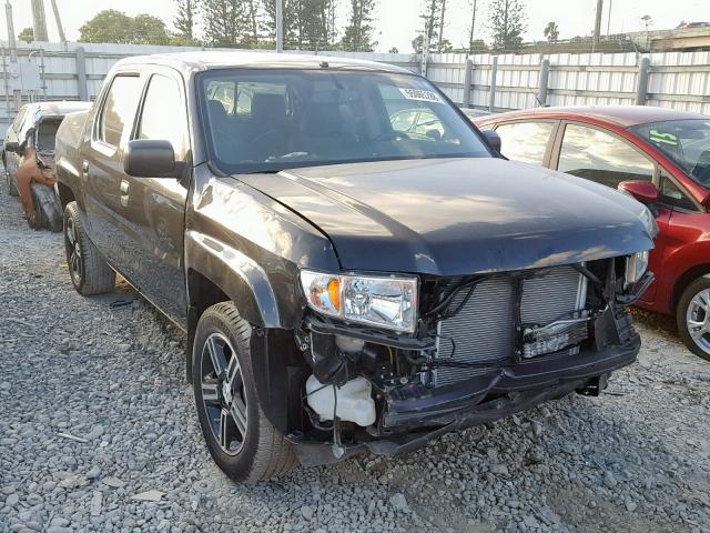 5FPYK1F7XEB013071 - 2014 HONDA RIDGELINE BLACK photo 1