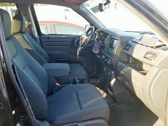 5FPYK1F7XEB013071 - 2014 HONDA RIDGELINE BLACK photo 5