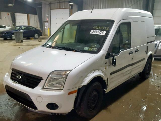 NM0LS7DN6DT141520 - 2013 FORD TRANSIT CO WHITE photo 2