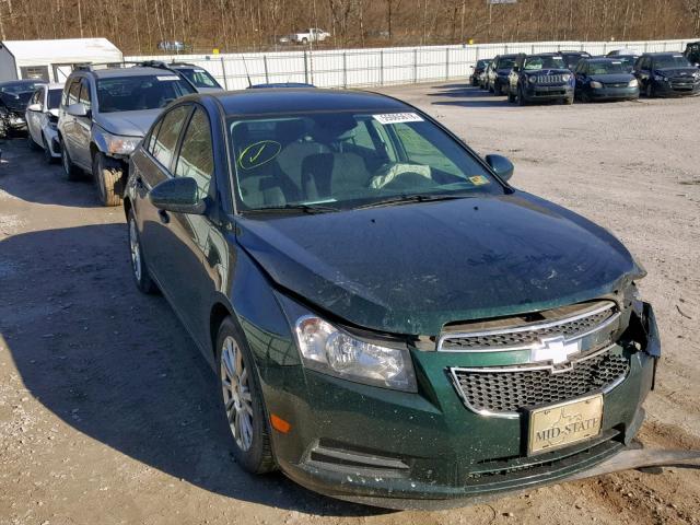 1G1PJ5SB8E7243103 - 2014 CHEVROLET CRUZE ECO GREEN photo 1