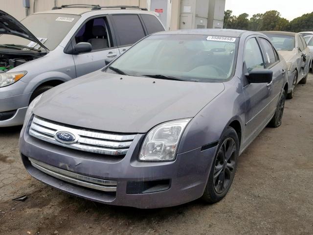 3FAHP06Z07R167737 - 2007 FORD FUSION S GRAY photo 2