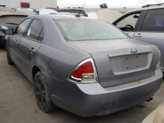 3FAHP06Z07R167737 - 2007 FORD FUSION S GRAY photo 3