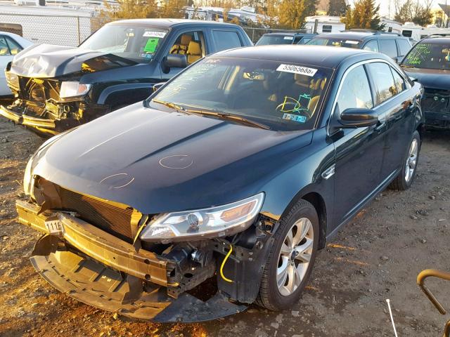 1FAHP2EW4BG156307 - 2011 FORD TAURUS SEL BLACK photo 2