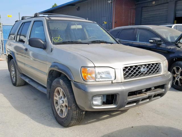 JN8AR07Y6YW445989 - 2000 NISSAN PATHFINDER GOLD photo 1