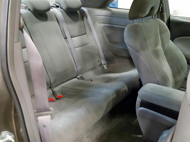 2HGFG12826H532404 - 2006 HONDA CIVIC EX GRAY photo 6