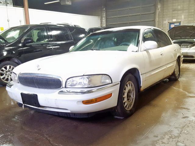 1G4CW54K224225919 - 2002 BUICK PARK AVENU WHITE photo 2