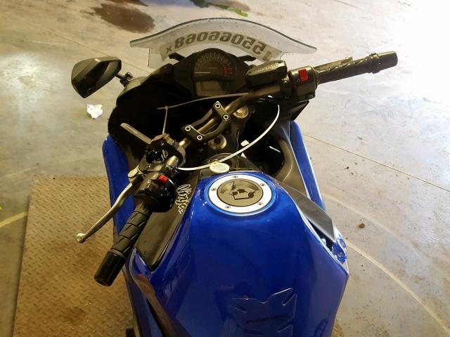 JKAEXEE15DDA12365 - 2013 KAWASAKI EX650 E BLUE photo 5