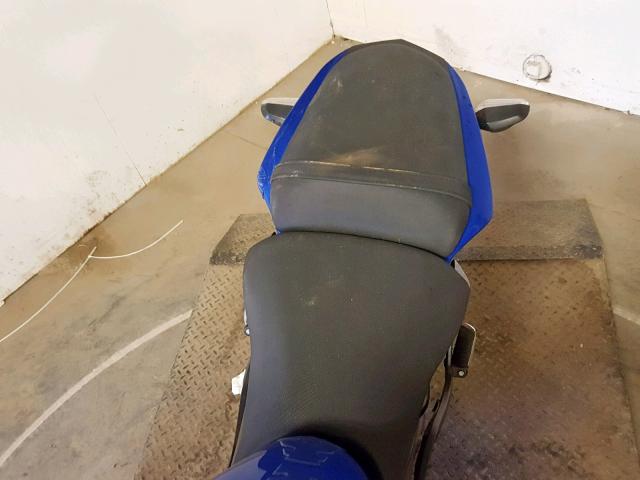 JKAEXEE15DDA12365 - 2013 KAWASAKI EX650 E BLUE photo 6