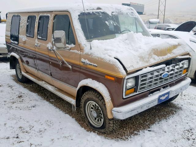 1FTHE3416EHA31495 - 1984 FORD ECONOLINE TWO TONE photo 1